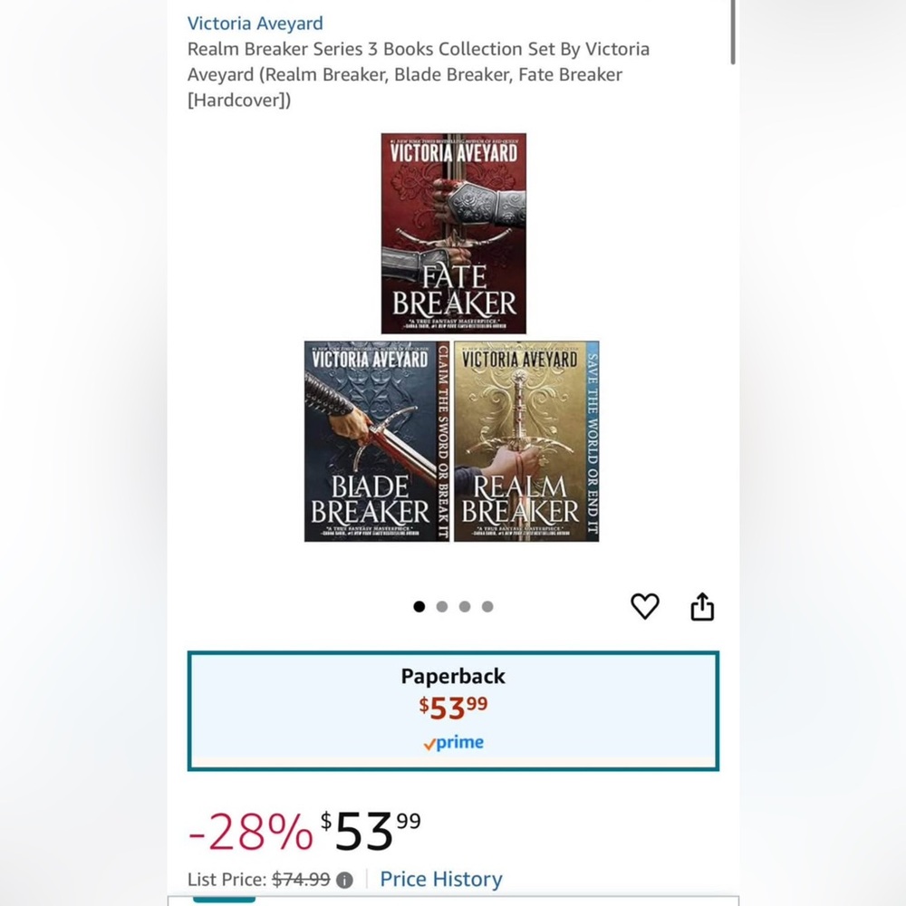 Victoria Aveyard Realm Breaker Series